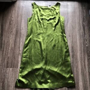 Ann Taylor Olive Green Dress